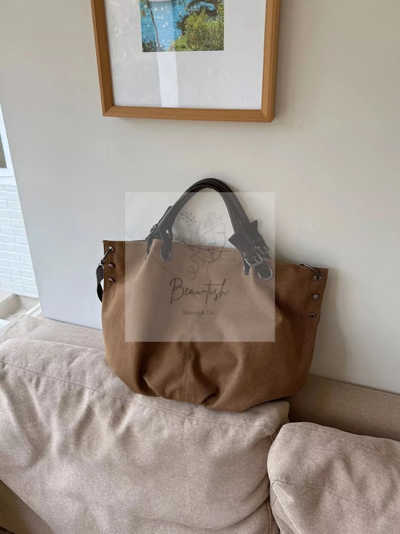Adjustable Strap Tote Bag