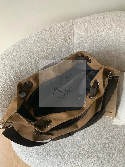 Adjustable Strap Tote Bag