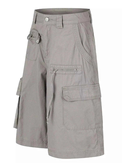 Men's Cargo Shorts with Multiple Pockets