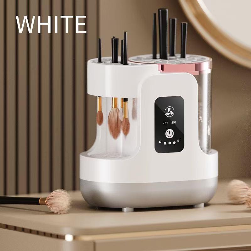 Automatic Electric Makeup Brush Cleaner with UV Sterilization & Fast Drying – Rechargeable, One-Touch Cleaning