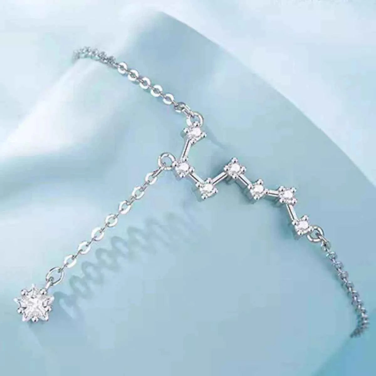 925 Sterling Silver Zircon Anklet Bracelets