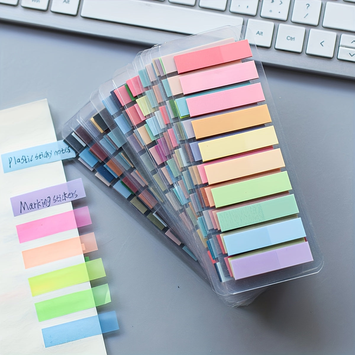 Morandi Pastel Sticky Notes & Index Labels – 1200 Sheets, 60 Shades