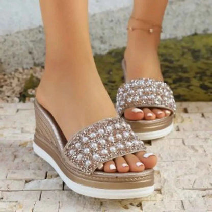 Open Toe Wedge Sandals