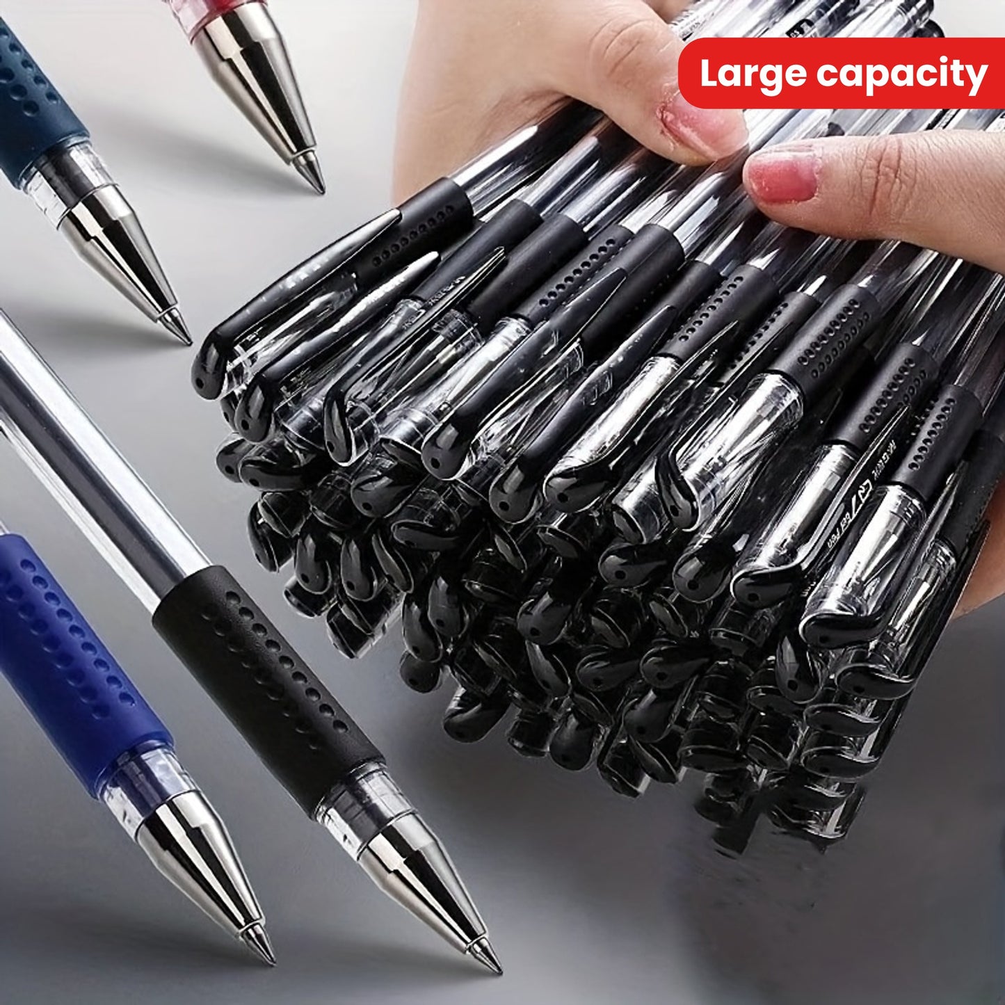 18-Piece Gel Pen Set – 3 Pens + 15 Refills