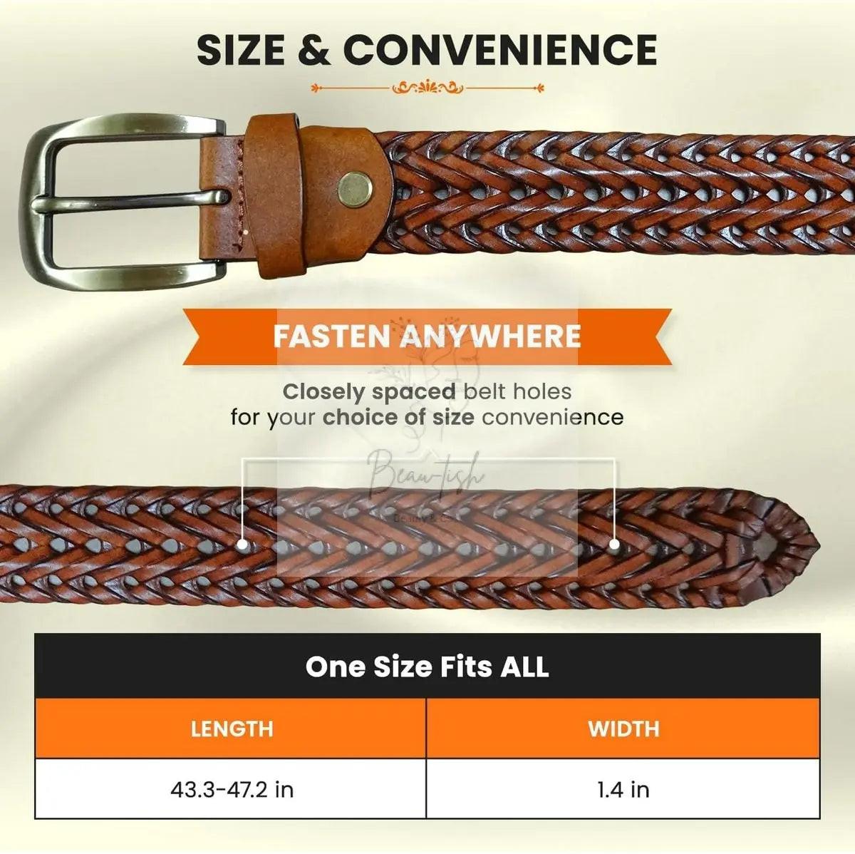Belt Mesh Weave Design