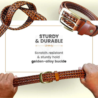 Belt Mesh Weave Design