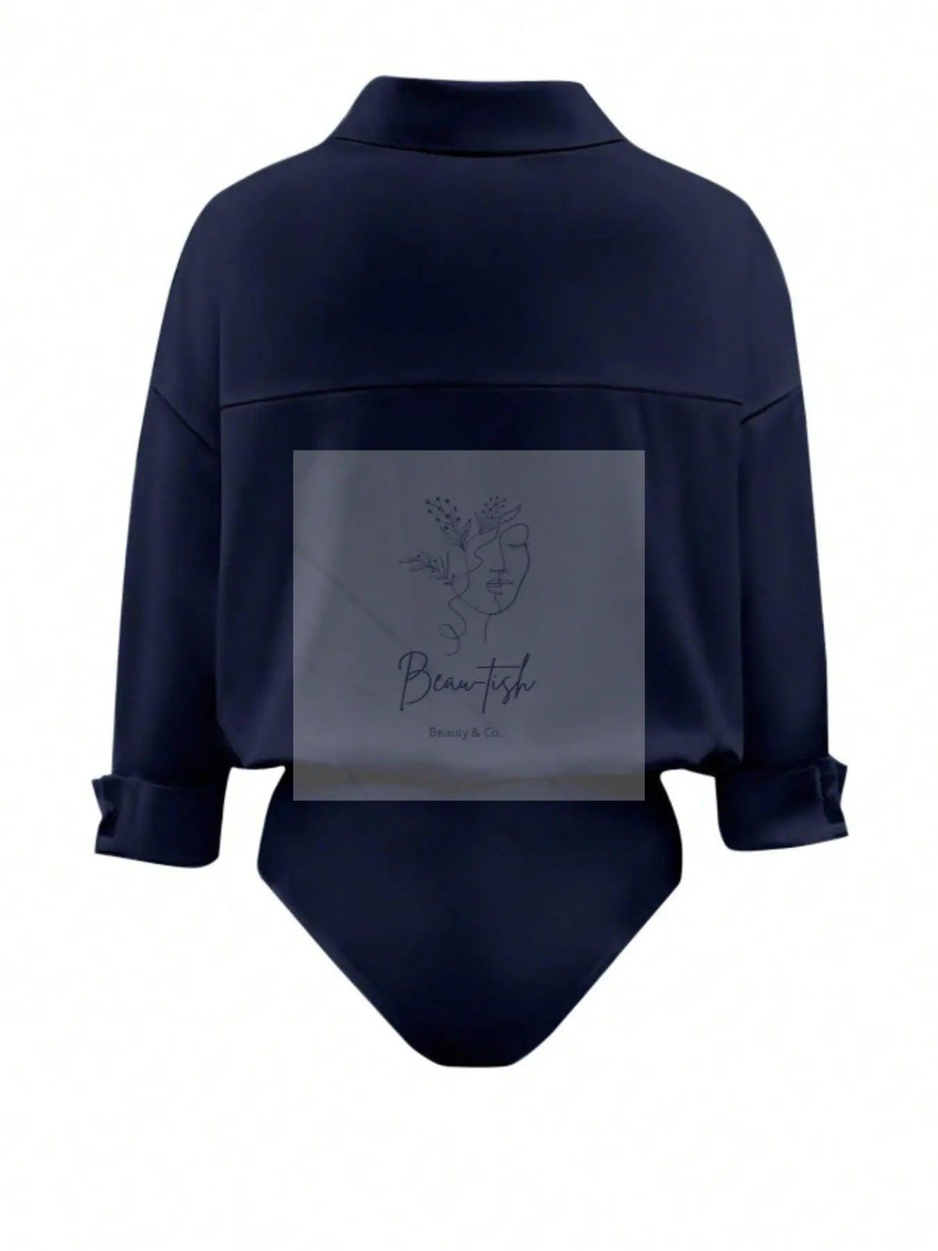 Button-Down Long Sleeve Bodysuit