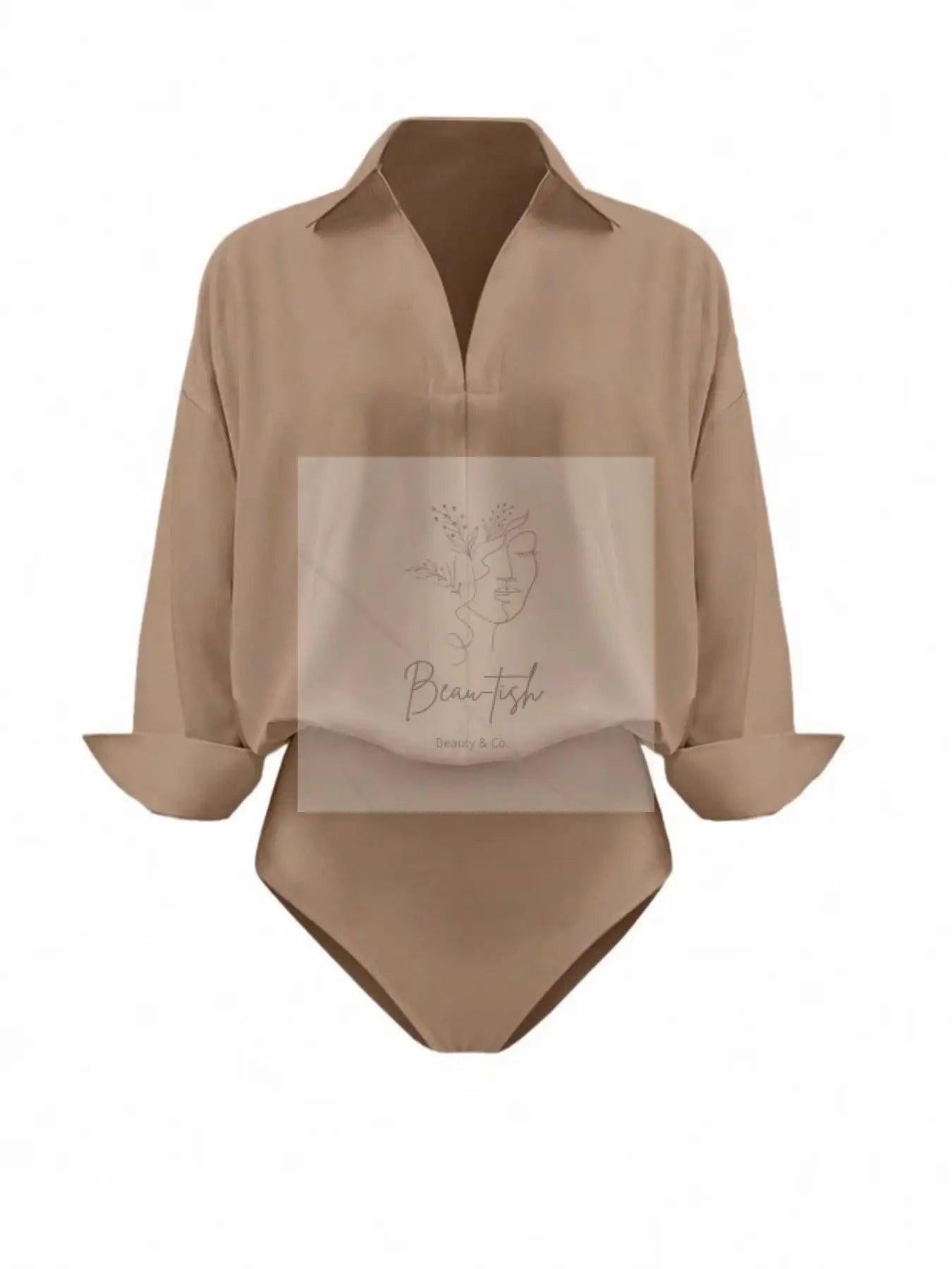 Button-Down Long Sleeve Bodysuit