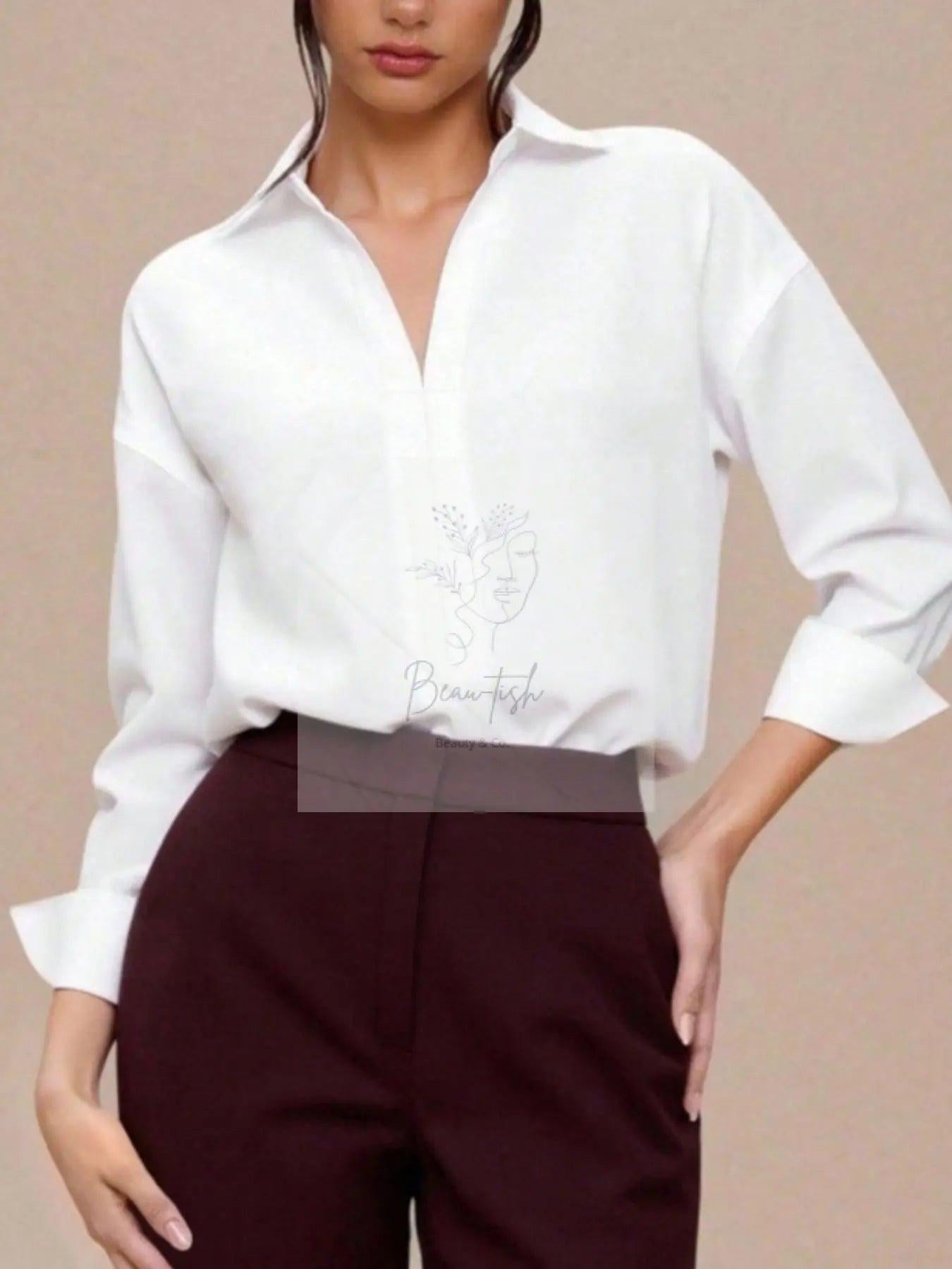Button-Down Long Sleeve Bodysuit