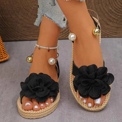 Flower Open Toe Sandals