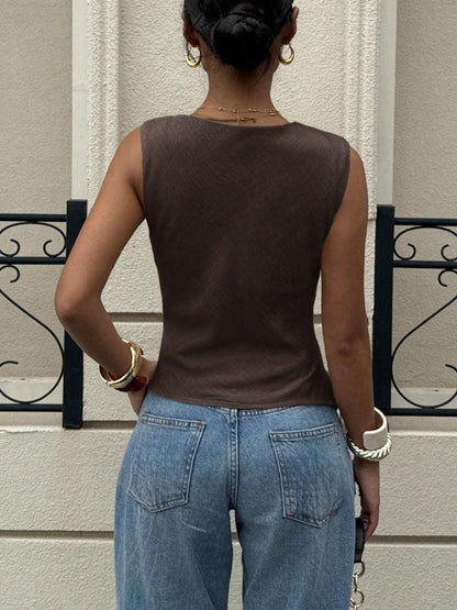 Cowl Neck Cami Top