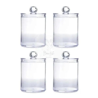 Crystal Glass Jars with Removable Lids