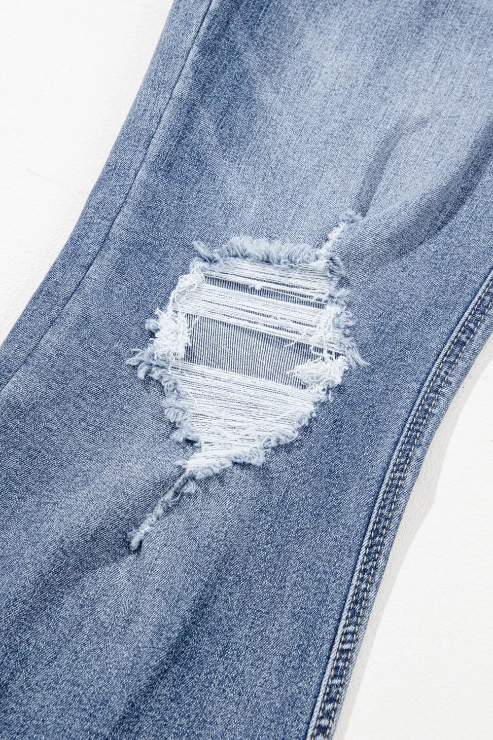 Distressed Flare Jeans