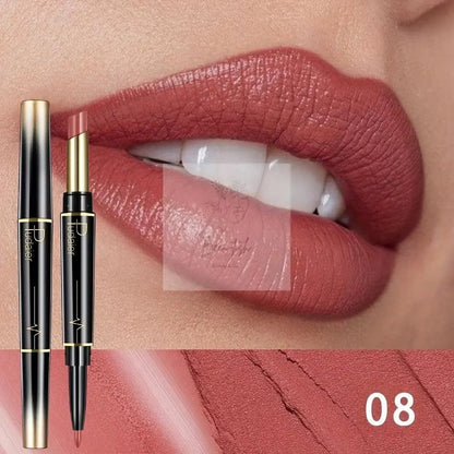 Double-Ended Lip Liner & Lipstick Pencil Lip Combo