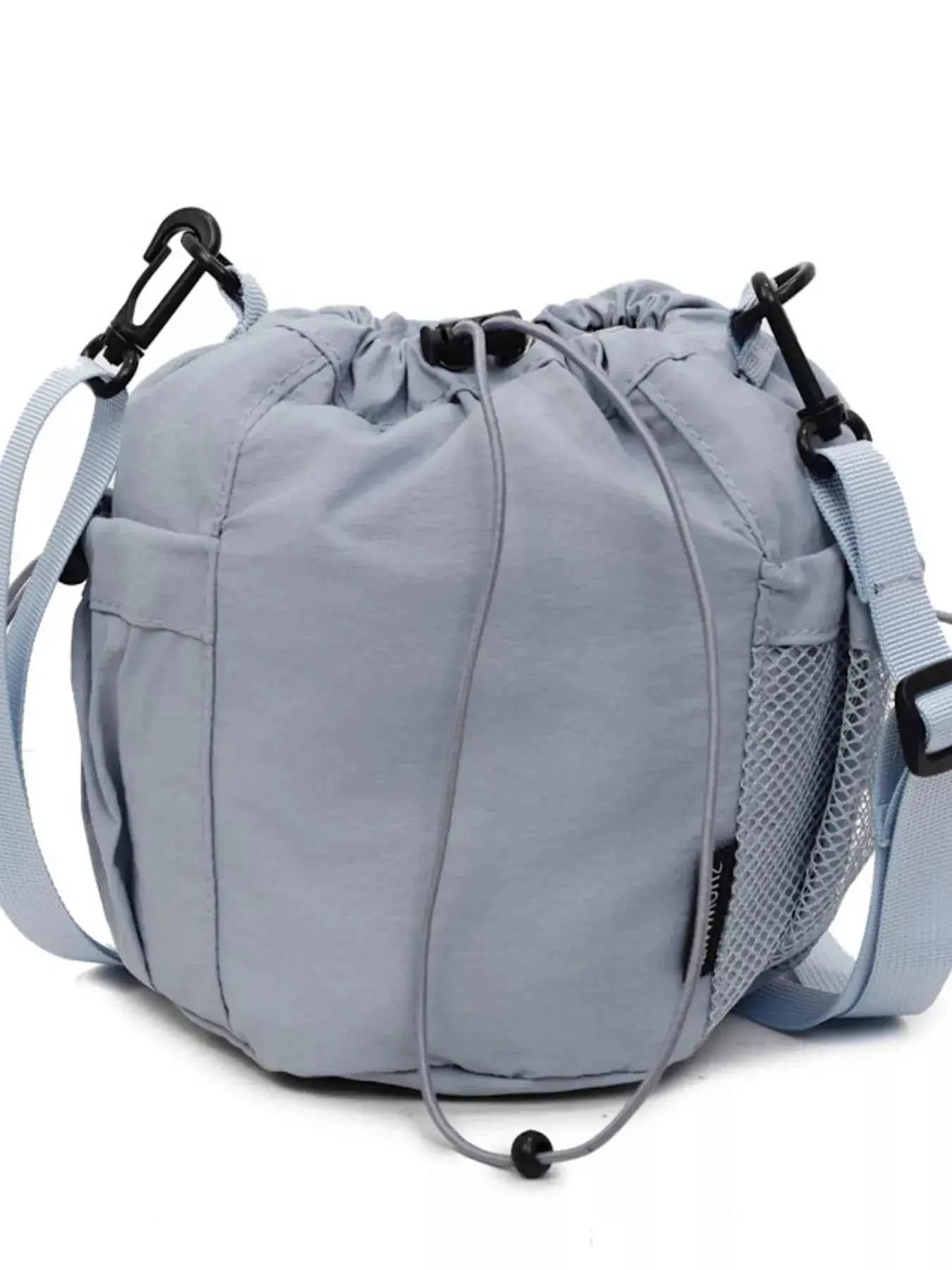Drawstring Bucket Crossbody Bag