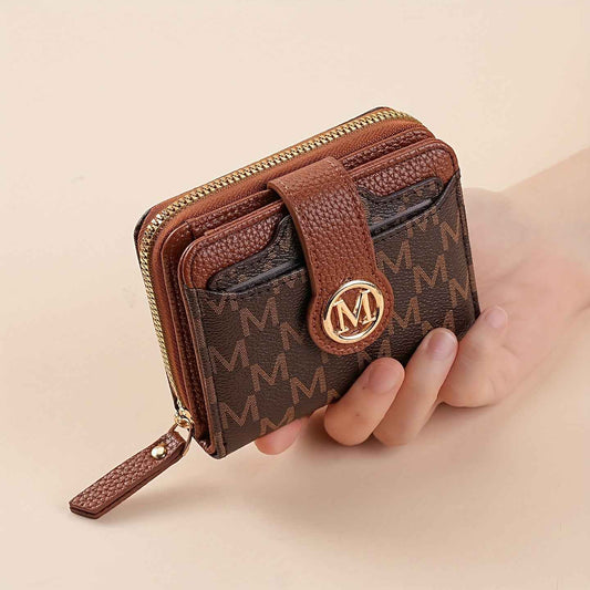 New Lychee Pattern/Short Compact Women's Bag/Thickened Korean Style Fashionable Vintage Coin Purse