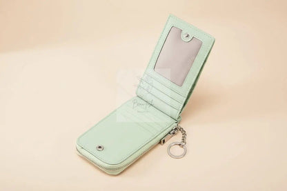 Embossed Floral Leather Bifold Wallet
