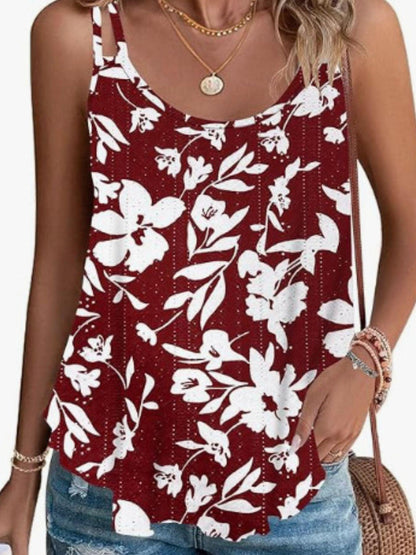 Eyelet Double Strap Cami