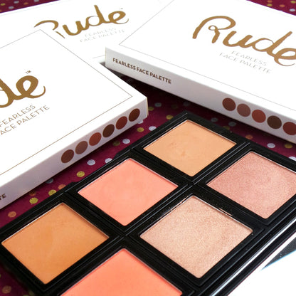 RUDE Fearless Face Palette 0.634 oz