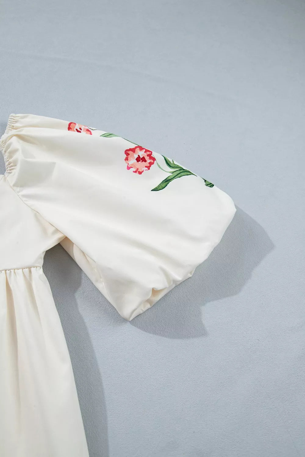 Floral Puff Sleeve Dress