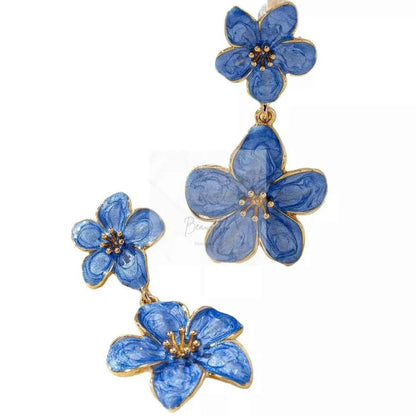 Flower Dangle Earrings
