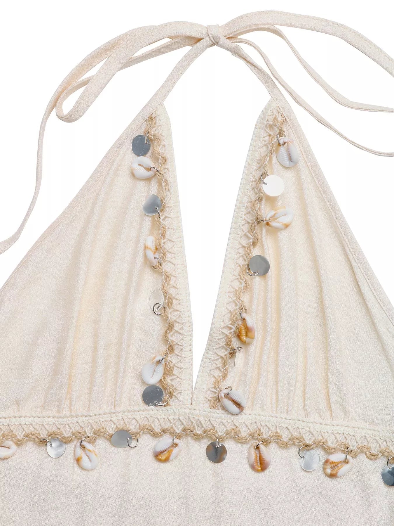 Halter Neck Tiered Dress