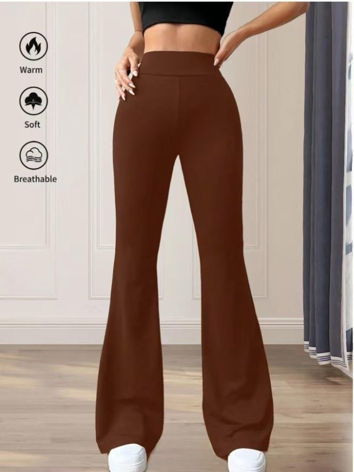 High Waist Flare Pants
