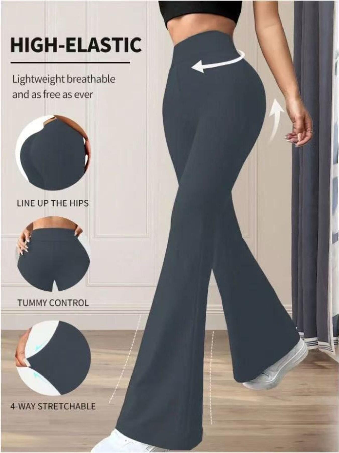 High Waist Flare Pants