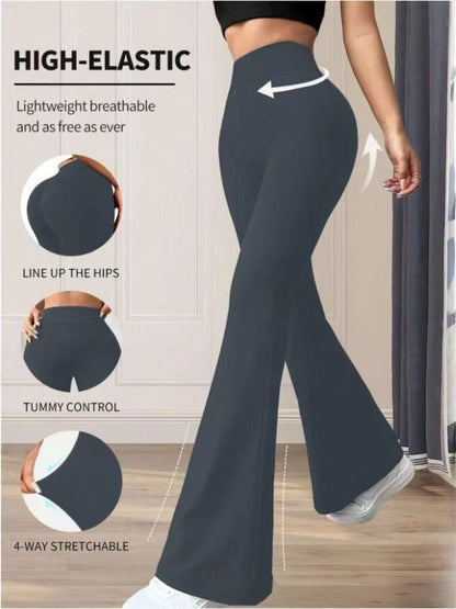 High Waist Flare Pants