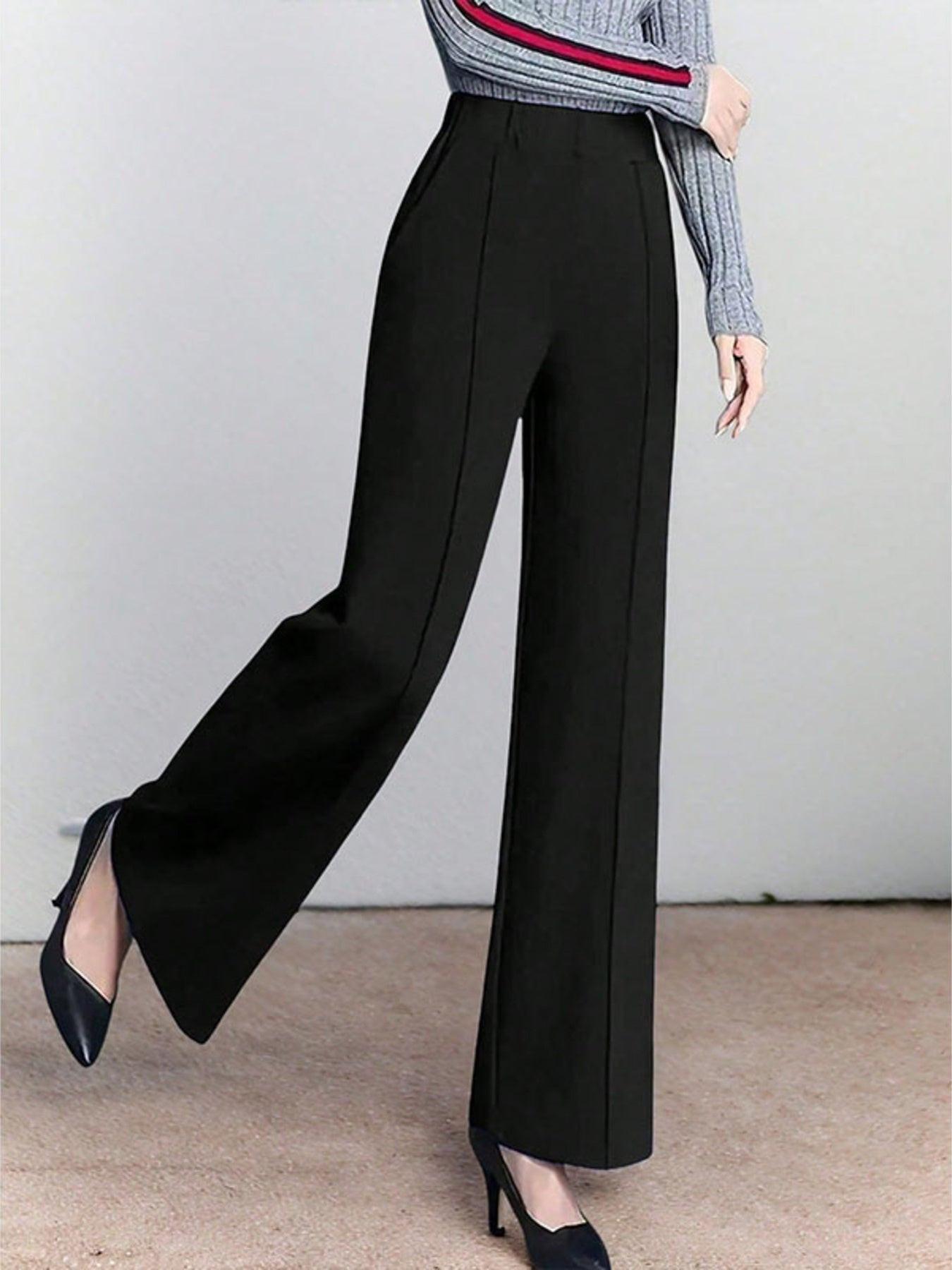 High-Waisted Wide Leg Pants