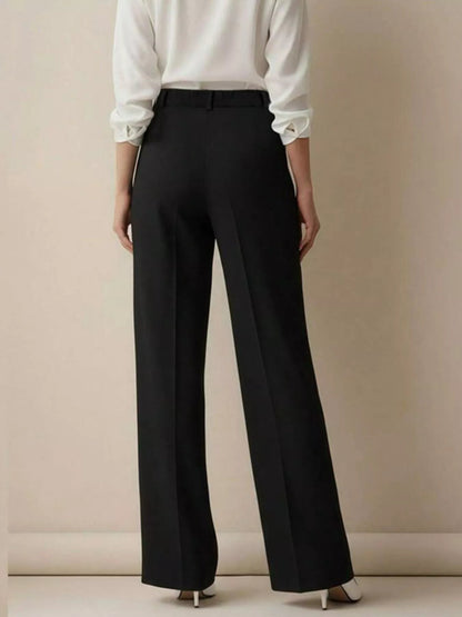 High-Waisted Wide Leg Pants