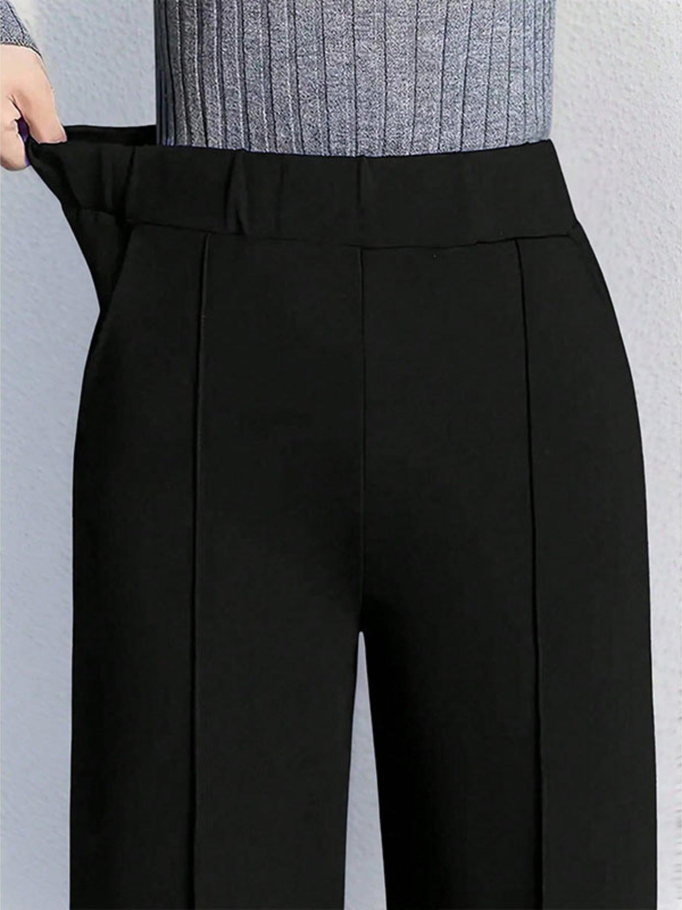 High-Waisted Wide Leg Pants