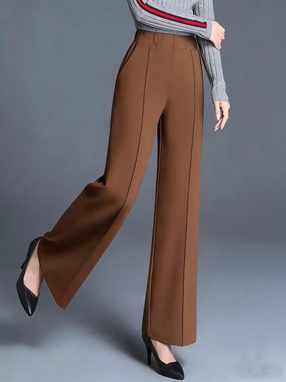 High-Waisted Wide Leg Pants