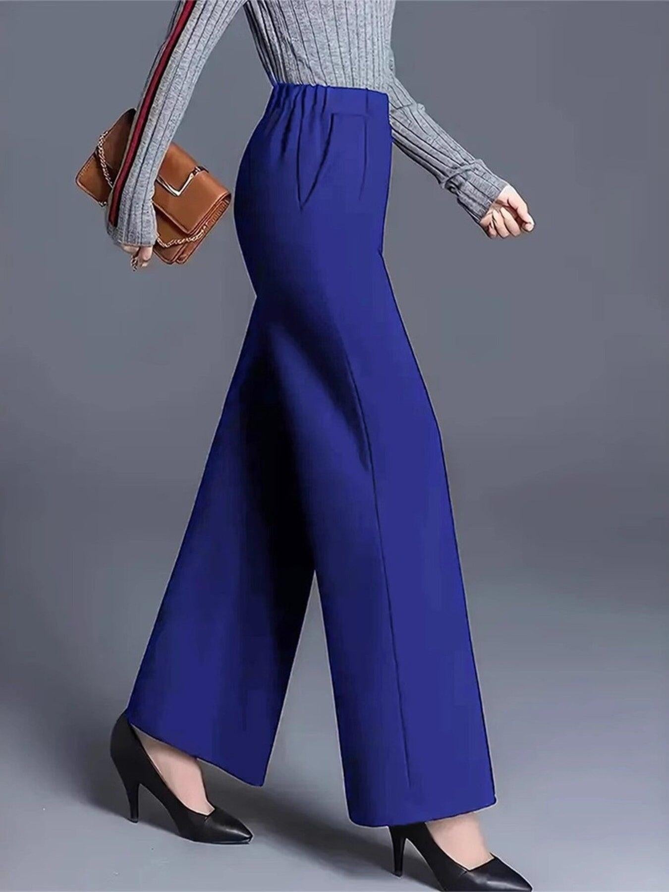 High-Waisted Wide Leg Pants