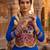 Aazuri Women's Rayon Cotton Lehenga Choli Set with Unn Patch Work Blouse