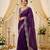 Women's Embroidered Georgette Saree with Blouse