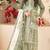 Women's Mauve Cotton Blend Embroidered Palazzo Salwar Suit Set