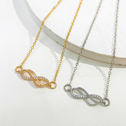 Infinity Knot Charm Bracelet