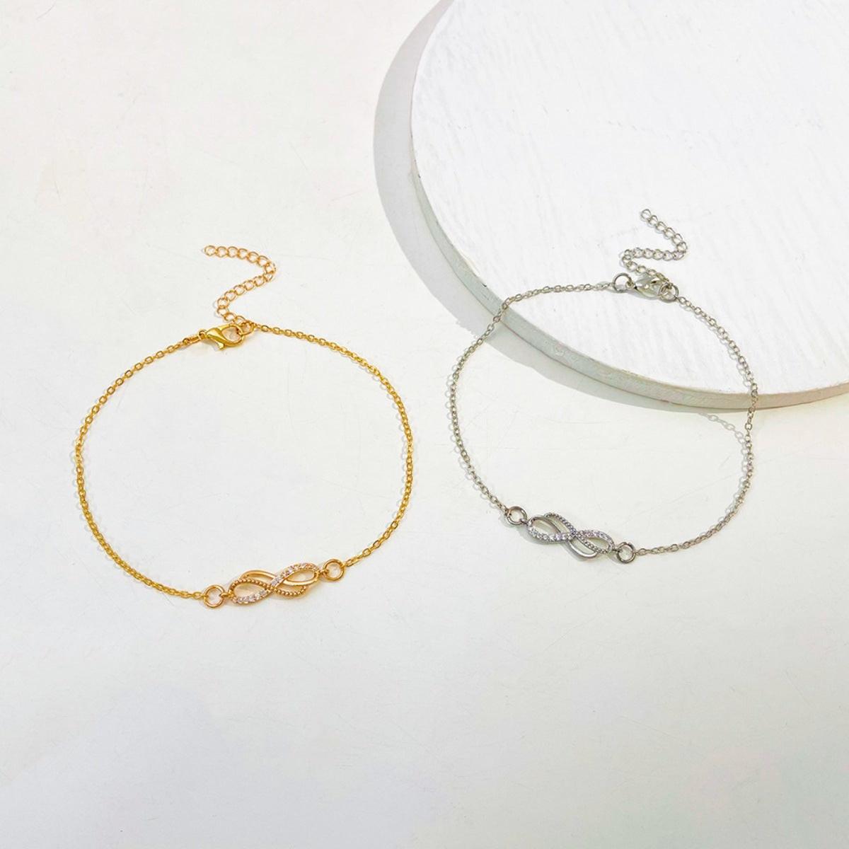 Infinity Knot Charm Bracelet