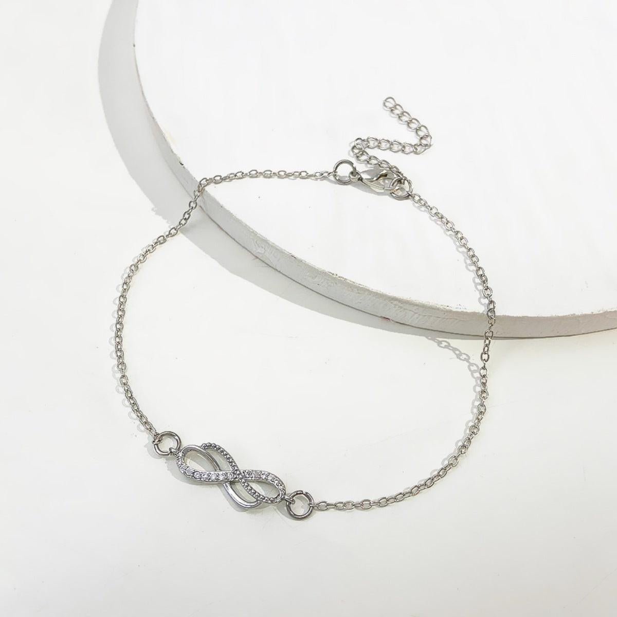 Infinity Knot Charm Bracelet