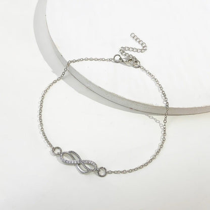 Infinity Knot Charm Bracelet