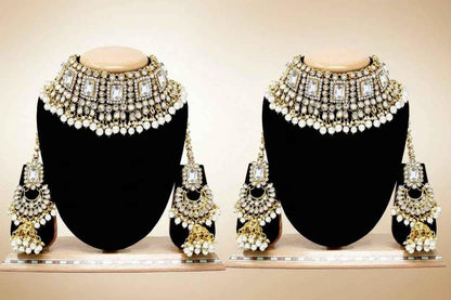 Kundan Choker Necklace Set