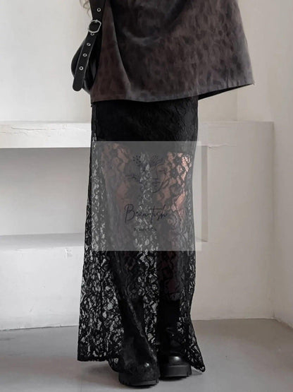 Lace Maxi Skirt