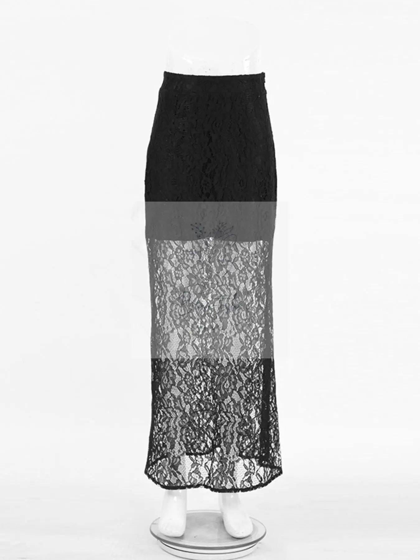 Lace Maxi Skirt