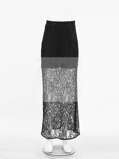 Lace Maxi Skirt