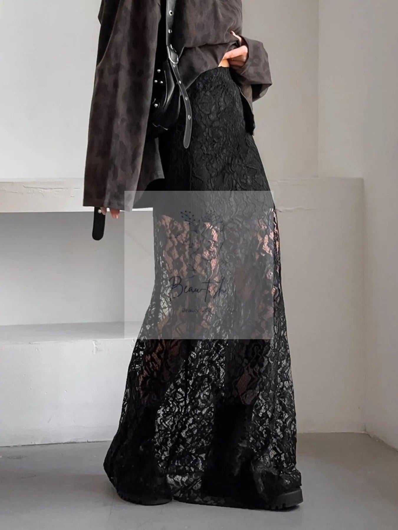 Lace Maxi Skirt