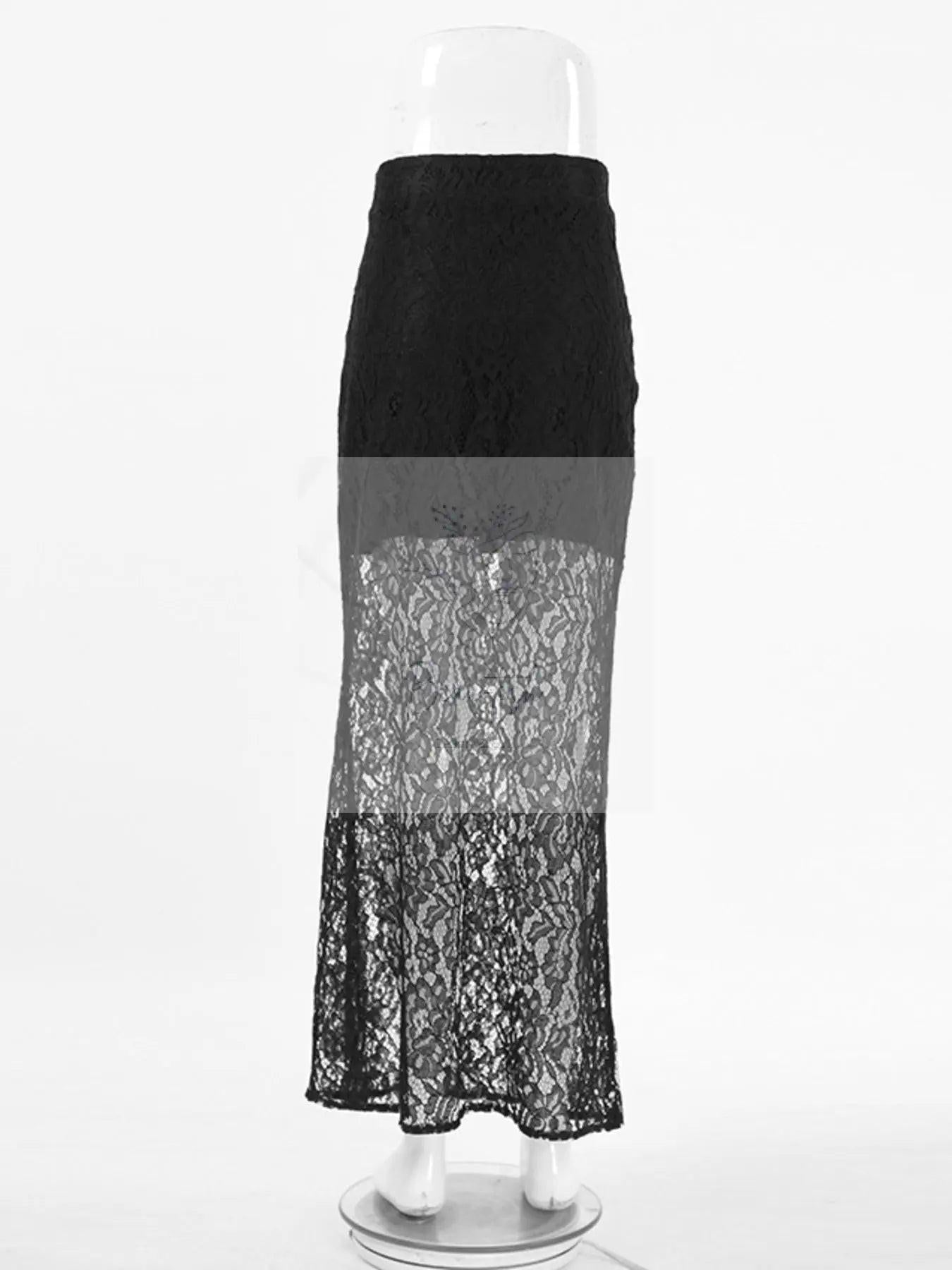 Lace Maxi Skirt