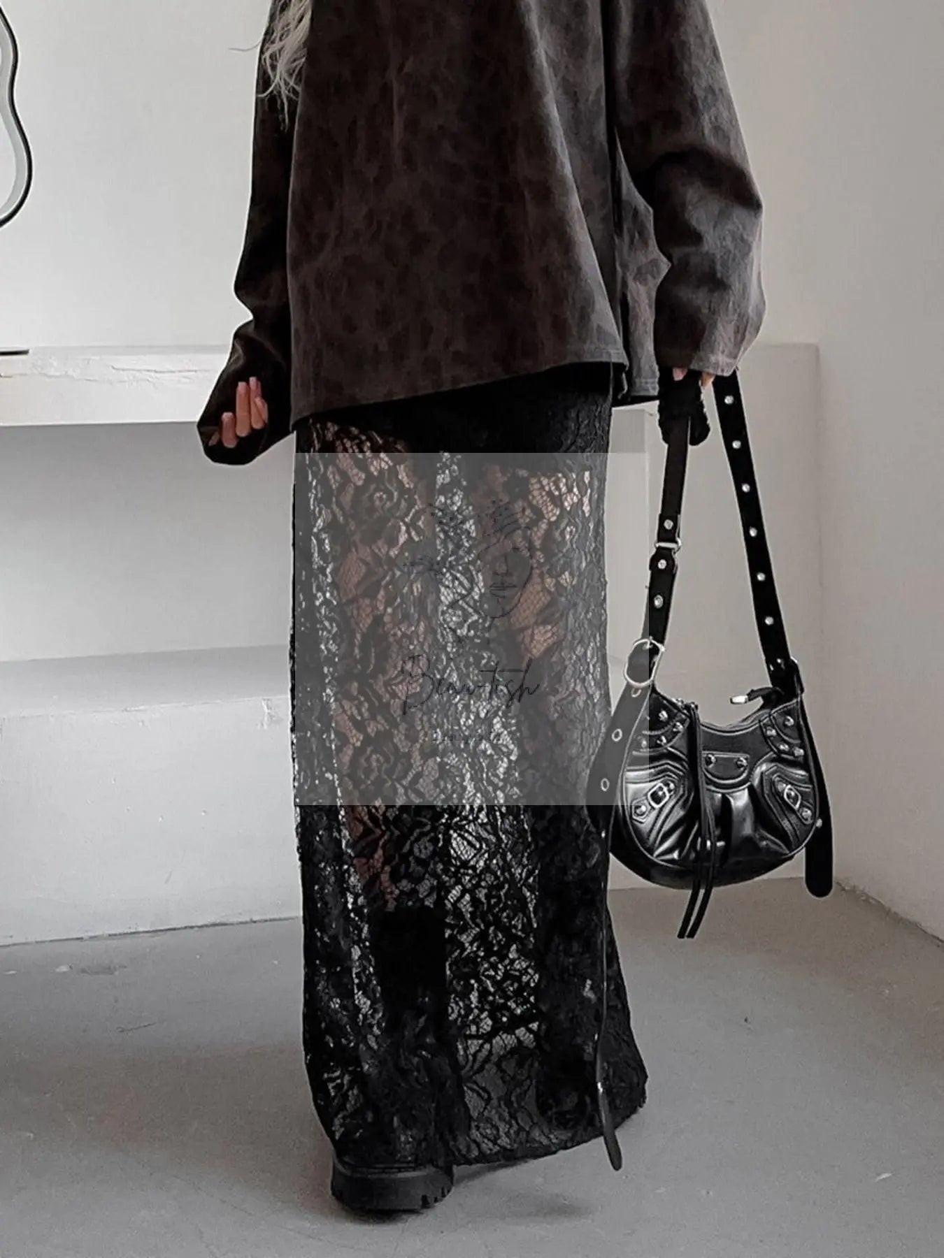 Lace Maxi Skirt