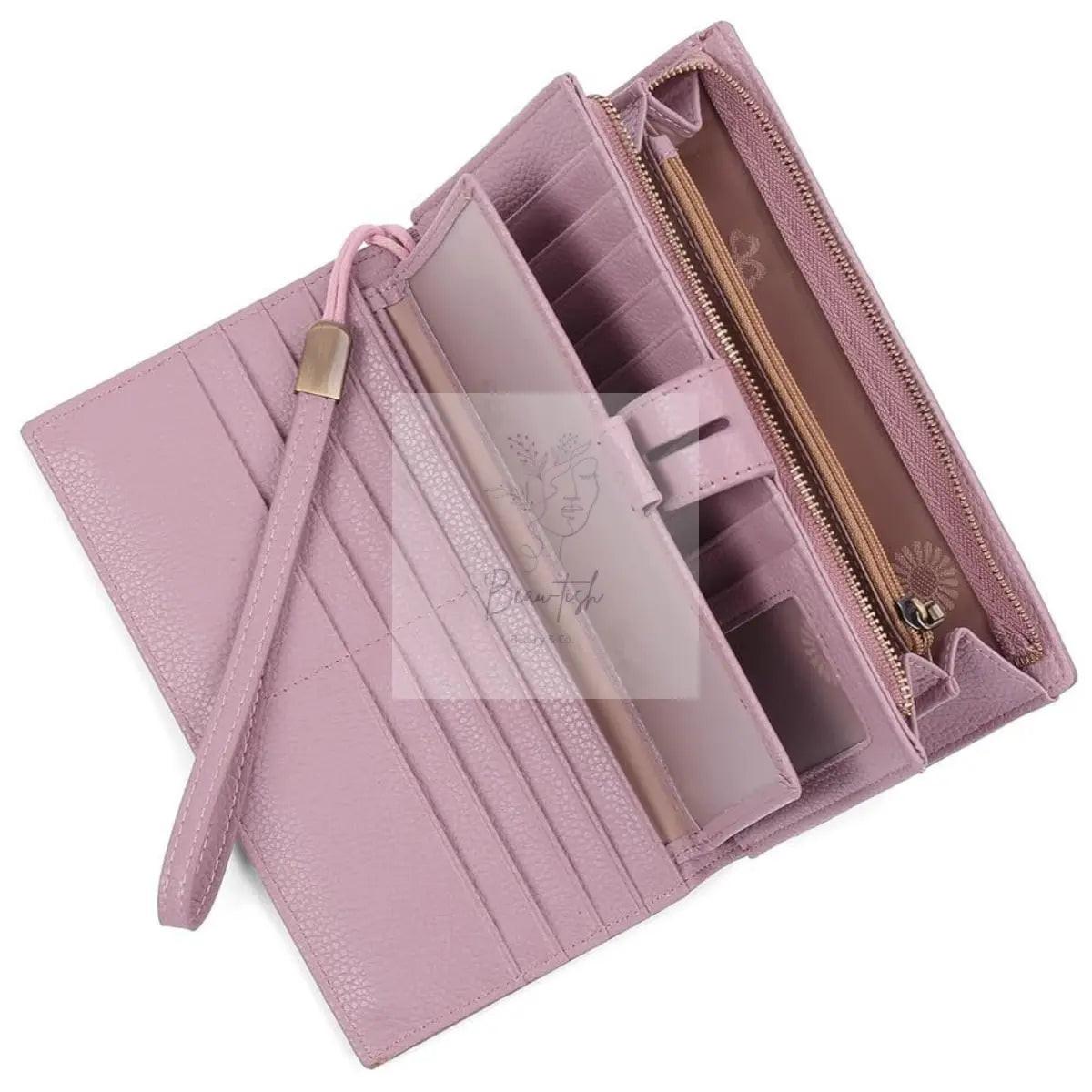 Leather Long Wallet