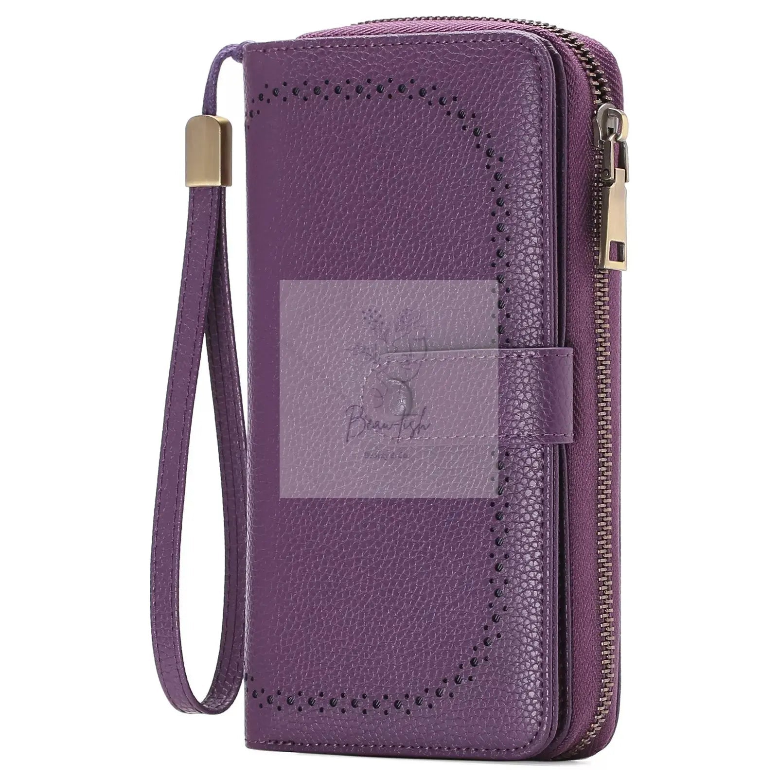 Leather Long Wallet